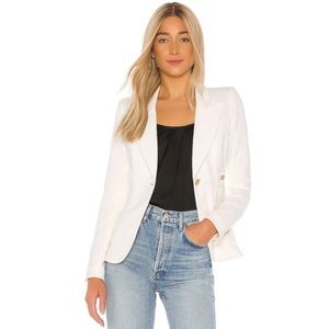 Smythe Classic Duchess Blazer in Ivory